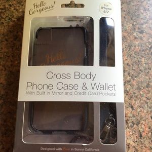 Cross Body phone case and wallet
